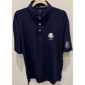 2020 Ryder Cup Whistling Straits RLX Ralph Lauren Golf Shirt Men's L Titos Vodka